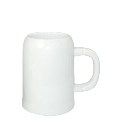 Picture of BEER MUG - WHITE/GLOSS -  0.50 L orca
