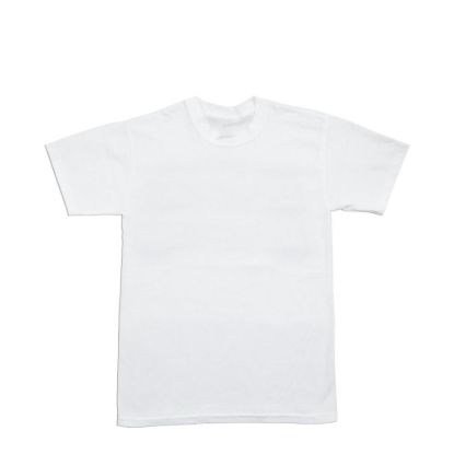 Picture of Cotton T-Shirt (KIDS 9-11 years) WHITE 150gr
