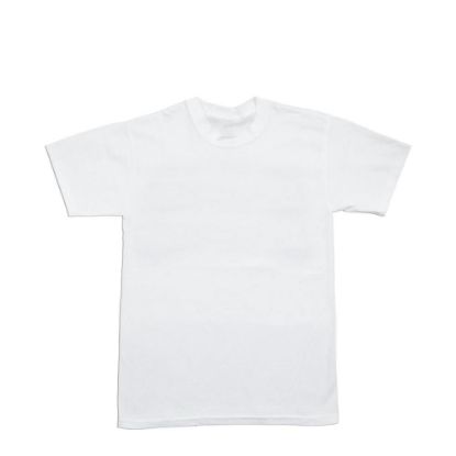 Picture of Cotton T-Shirt (KIDS 9-11 years) WHITE 150gr