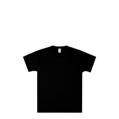 Picture of Cotton T-Shirt (KIDS 1-2 years) BLACK 150gr