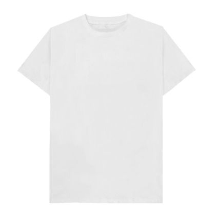 Picture of Cotton T-Shirt (UNISEX 2XLarge) WHITE 150gr