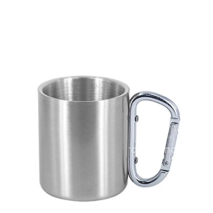 Εικόνα της Stainless Steel Mug 11oz - SILVER with Silver Handle