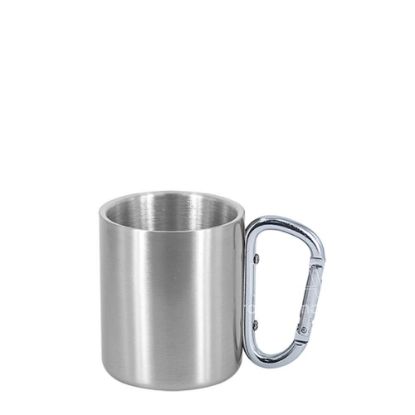 Εικόνα της Stainless Steel Mug 8oz - SILVER with Silver Handle