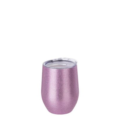 Picture of Stemless Cup 12oz (Glitter Pink)