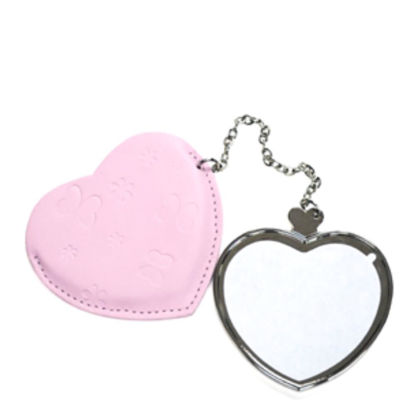 Picture of MIRROR - HEART with leather case