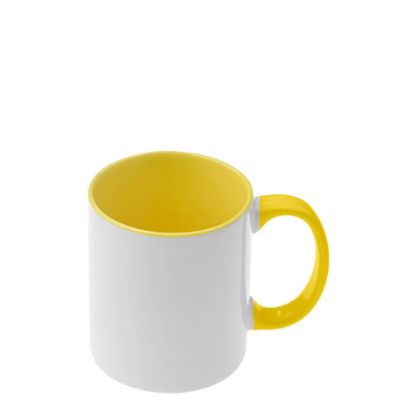 Picture of MUG 11oz - INNER & HANDLE - YELLOW