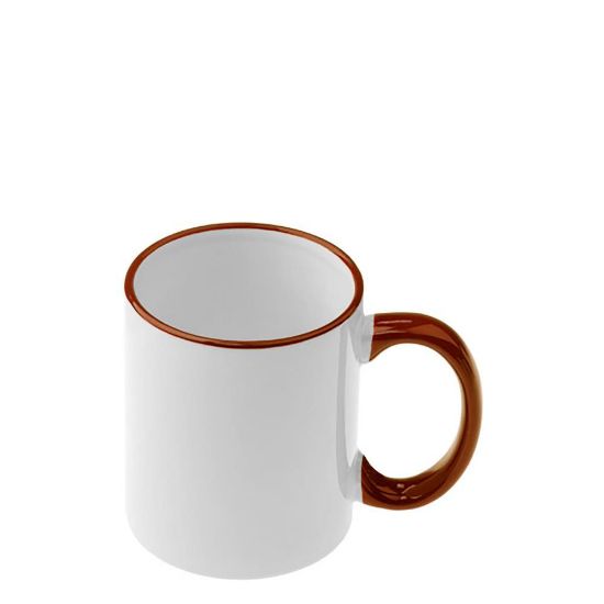 Picture of MUG 11oz - RIM & HANDLE - MAROON