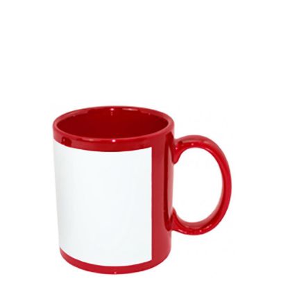 Picture of MUG 11oz - FULL COLOR with patch -RED