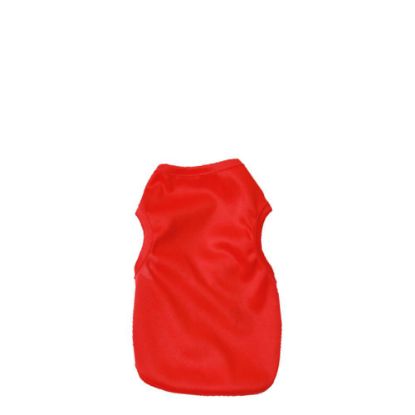 Picture of Pet Cloth Waistcoat (XSmall) RED Soft polyester