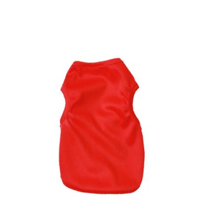 Picture of Pet Cloth Waistcoat (Small) RED Soft polyester