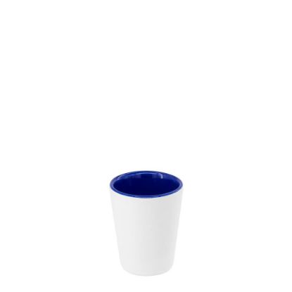 Picture of Shot Glass - 1.5oz (Ceramic) Blue Bark inner