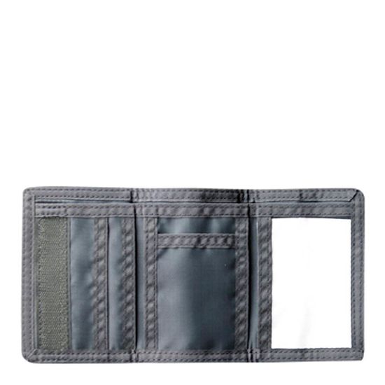 Picture of WALLET - NYLON (12x8cm) GREY