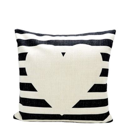 Picture of PILLOW - COVER (LINEN black & white) 40x40cm