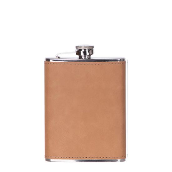 Picture of Flask 8oz PU (Brown) for Sublimation