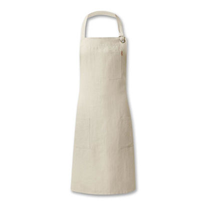 Picture of APRON - ADULTS (64x84) pocket LINEN