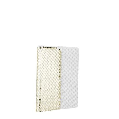 Picture of NOTEBOOK A5 sequin (GOLD)