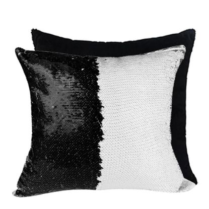 Picture of PILLOW - COVER Sequin (BLACK) 40x40cm
