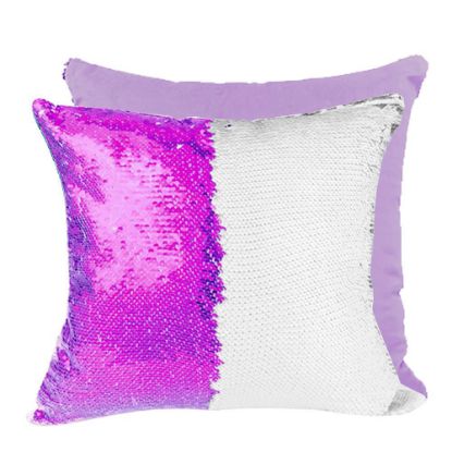 Picture of PILLOW - COVER Sequin (PURPLE) 40x40cm