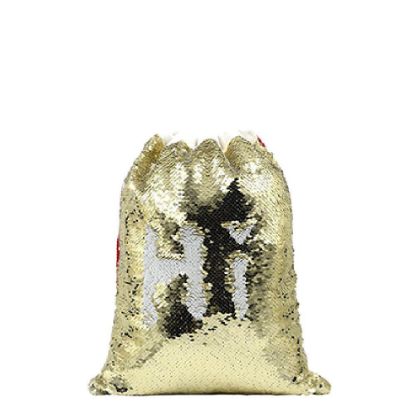 Picture of SACK - SEQUIN gold (40x30cm)