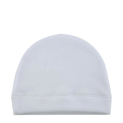 Εικόνα της Fleece Baby Hat (Large) ultra-soft and light - White