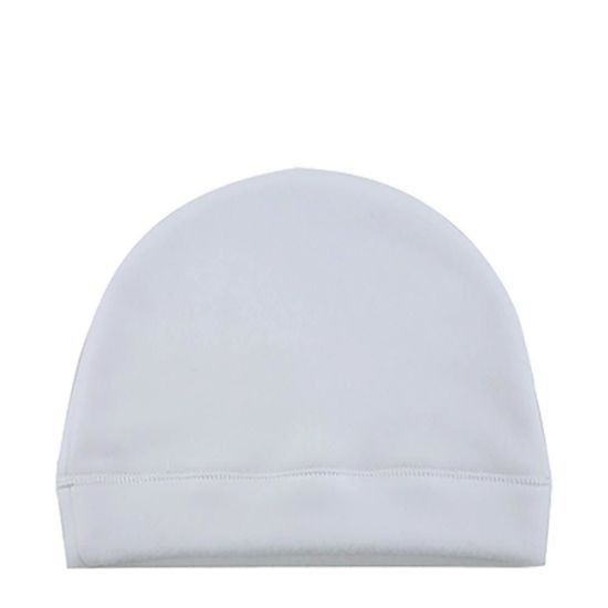 Picture of Fleece Baby Hat (Large) ultra-soft and light - White