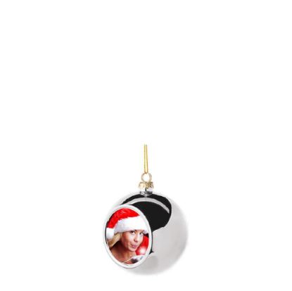 Picture of XMAS - BALL 6cm/SILVER
