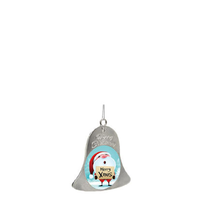 Picture of XMAS - ORNAMENTS BELL - SILVER
