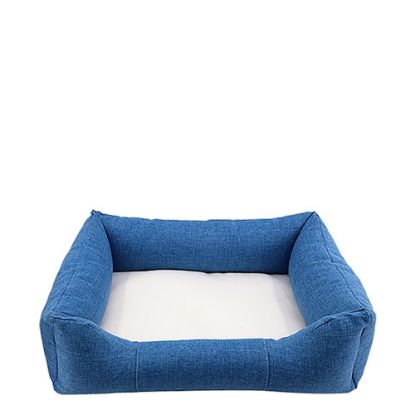 Εικόνα της Bumper Pet Bed (LINEN blue) Large