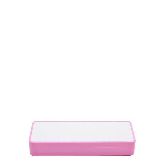 Picture of PLASTIC TIN - STATIONERY (2 Layers) pink