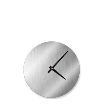 Εικόνα της WALL CLOCK (Aluminum  KIT) SILVER diam.20.64
