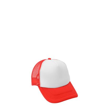 Picture of CAP with mesh (KIDS) RED