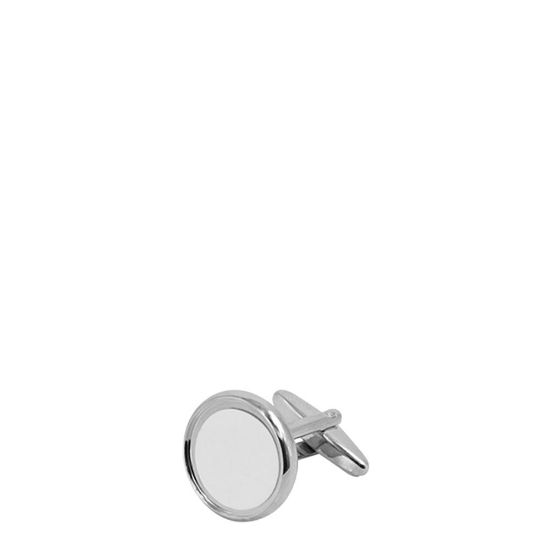 Picture of CUFFLINK METAL round