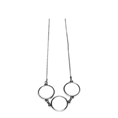 Picture of NECKLACE (METAL) 3 CIRCLES
