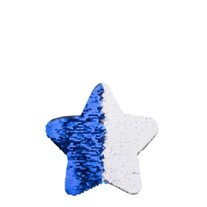 Εικόνα της STAR ADHESIVE sequin (BLUE DARK) 18x18cm