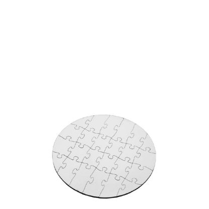 Picture of PUZZLE HB (UNISUB)-CIRCLE(24pcs) WH.GLOSS-Diam.17