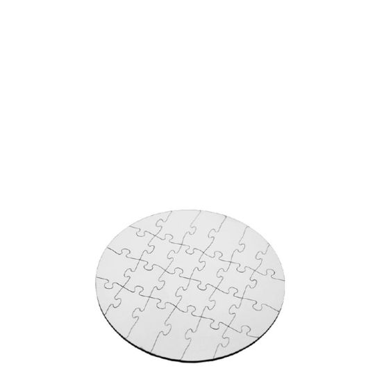 Picture of PUZZLE HB (UNISUB)-CIRCLE(24pcs) WH.GLOSS-Diam.17