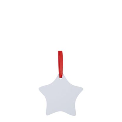 Picture of ORNAMENT PLASTIC HPP (STAR) 2-sided 3"