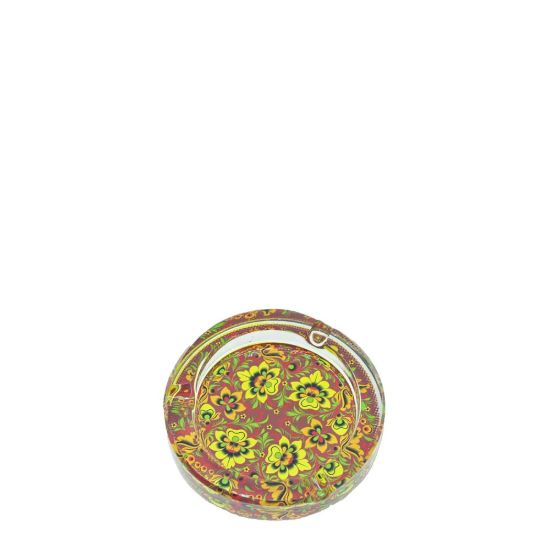 Picture of ASHTRAY crystal 10x10x2.3cm ROUND