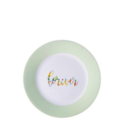 Picture of PLATE - GREEN edge (8") 20cm
