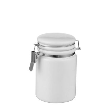 Picture of CERAMIC STORAGE JAR 14oz with BALE CLOSURE