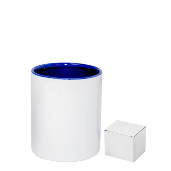 Picture of PENCIL HOLDER - CERAMIC/11oz-BLUE      (+box)