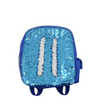 Picture of BACKBAG sequin (BLUE) 25.2x33.3