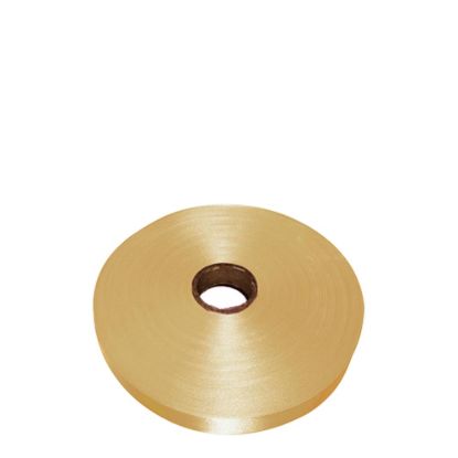 Picture of RIBBON SATIN (1side) Gold Antique 25x100m