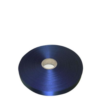 Picture of RIBBON SATIN (1side) Blue Navy 25x100m