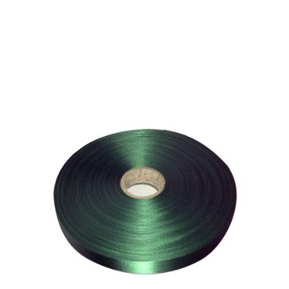 Picture of RIBBON SATIN (1side) Green Dark 25x100m