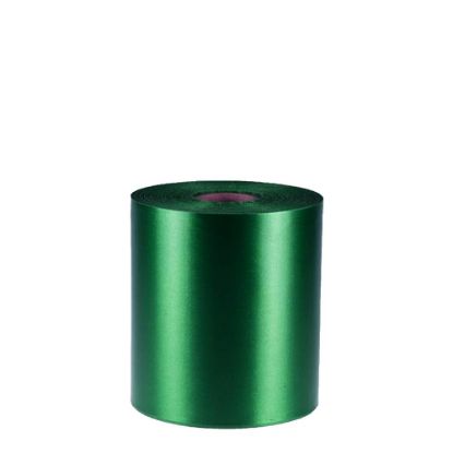 Picture of RIBBON POLYESTER (1side) Green Dark 100x50m