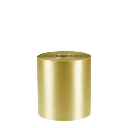 Picture of RIBBON POLYESTER (1side) Gold 100x50m