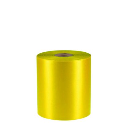Picture of RIBBON POLYESTER (1side) Yellow 100x50m