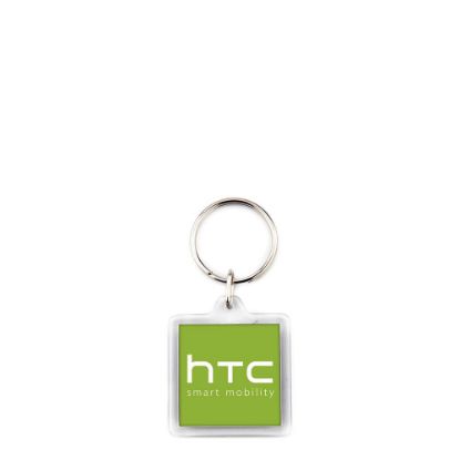 Picture of KEYRING ACRYLIC 2sided-32x32mm (pack 10)