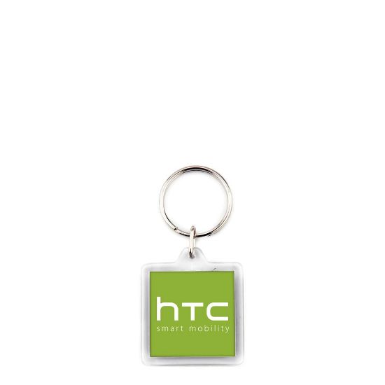 Picture of KEYRING ACRYLIC 2sided-32x32mm (pack 100)